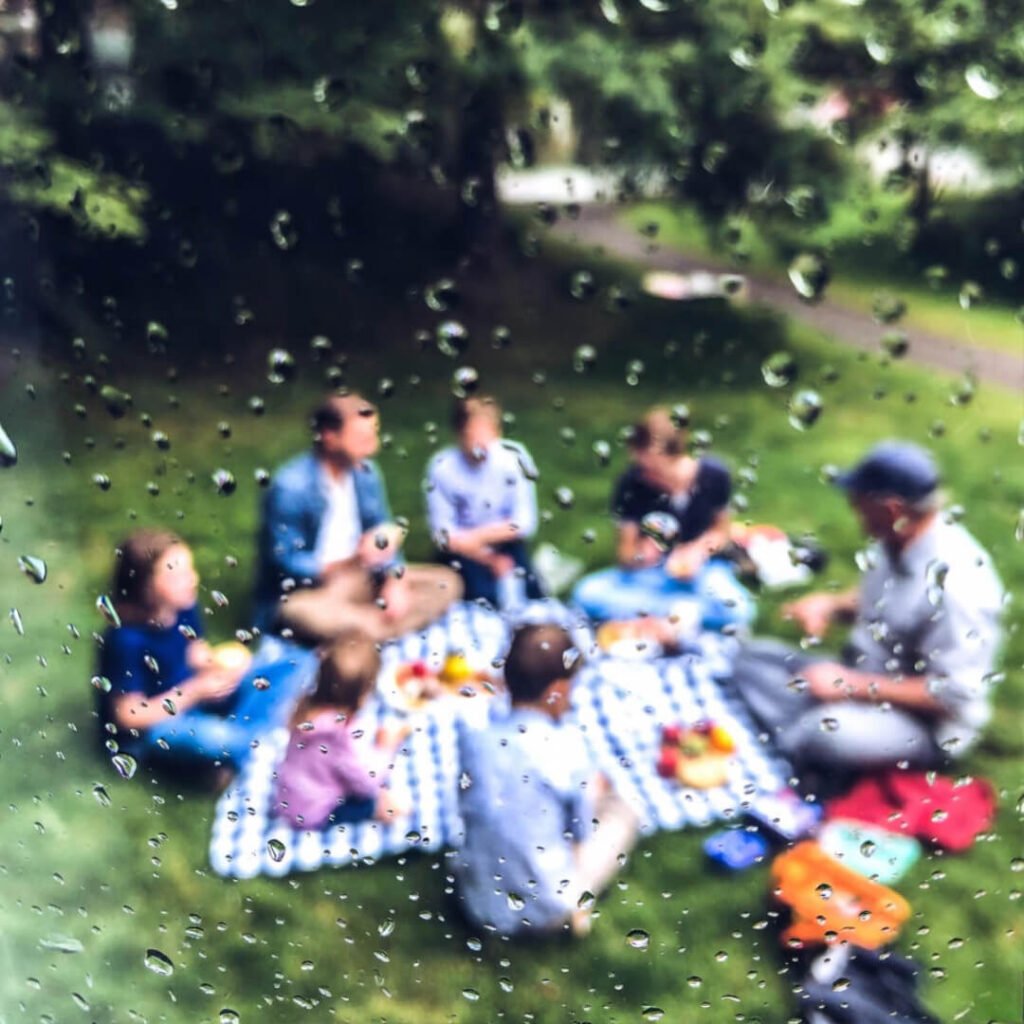 Adventurous family traditions in nature, captured imperfectly like my own soggy outings