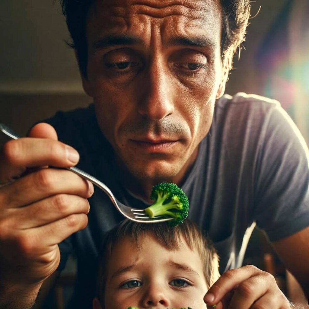 The rare moment my picky eater tried a vegetable and the world didn’t end”